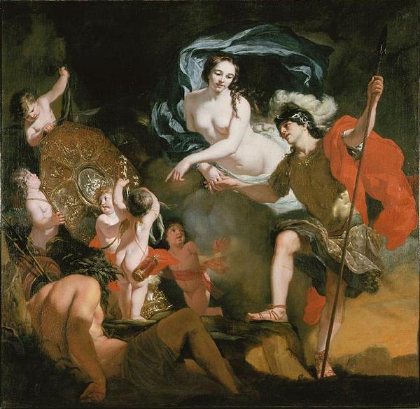 Gerard de Lairesse Venus schenkt wapens aan Aeneas France oil painting art